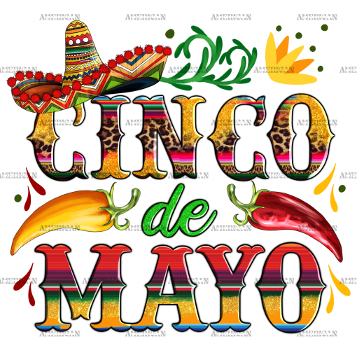 Cinco De Mayo-2 DTF Transfer