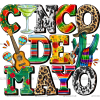 Cinco De Mayo-3 DTF Transfer