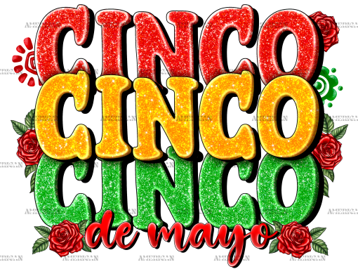 Cinco De Mayo-8 DTF Transfer