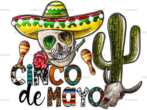 Cinco De Mayo 2 Dtf Transfer