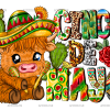 Cinco De Mayo Heifers-1 DTF Transfer