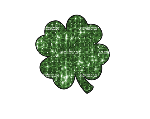 Clover Leaf Green DTF Transfer