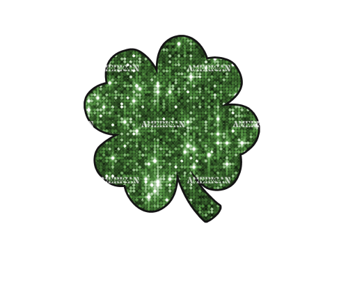 Clover Leaf Green DTF Transfer