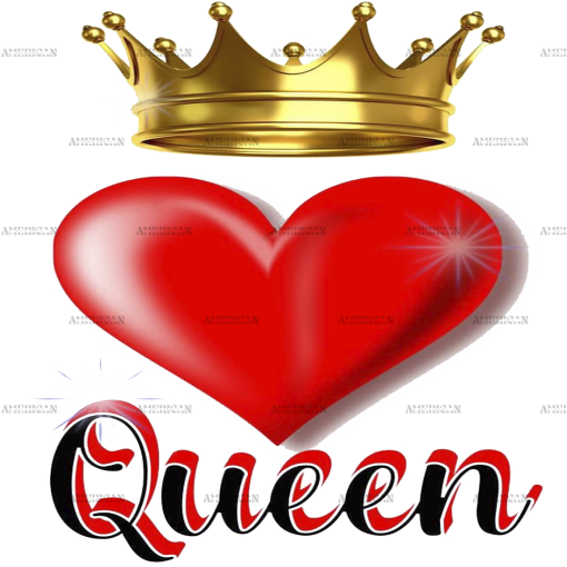 Crown Queen DTF Transfer