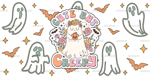 Cute But Creepy UV DTF Transfer