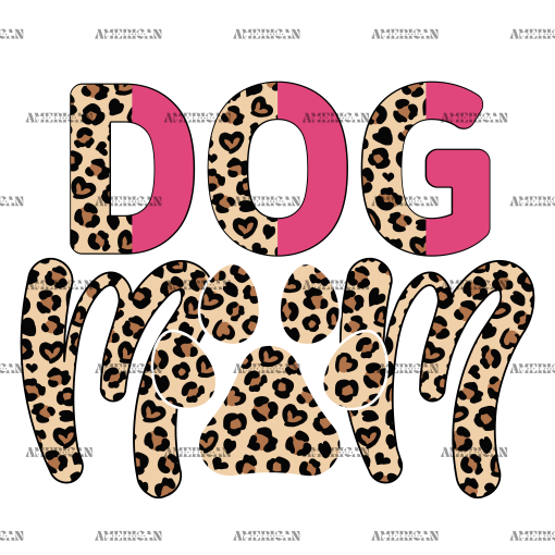 Dog Mom DTF Transfer