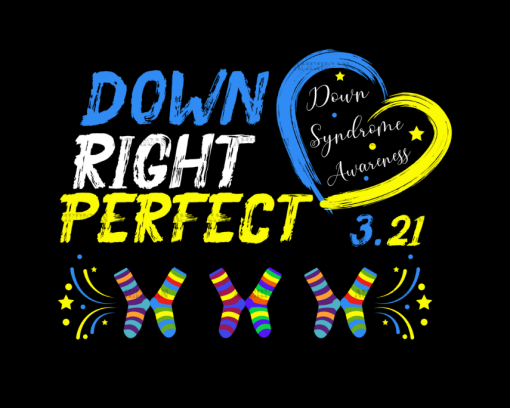 Down Right Perfect-4 DTF Transfer