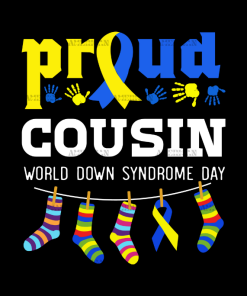 Down Syndrome Cousin DTF Transfer