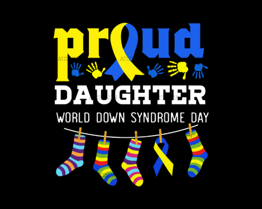 Down Syndrome Daughter DTF Transfer
