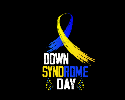 Down Syndrome Day Ribbon DTF Transfer