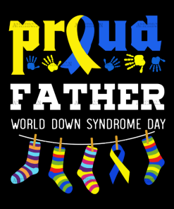 Down Syndrome Father DTF Transfer