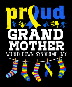 Down Syndrome Grand Mother DTF Transfer