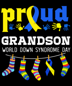 Down Syndrome Grandson DTF Transfer