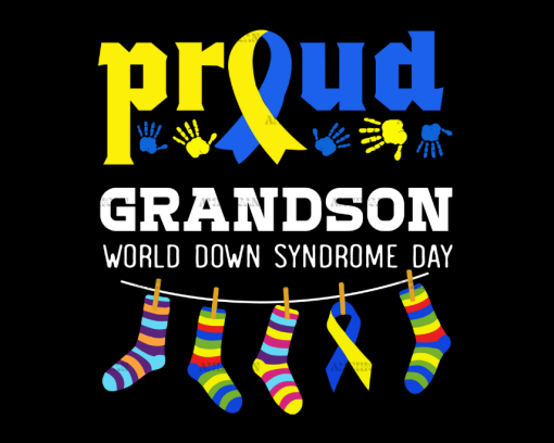 Down Syndrome Grandson DTF Transfer