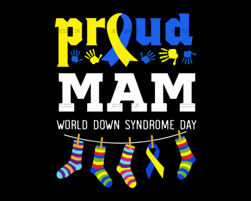 Down Syndrome Mam DTF Transfer
