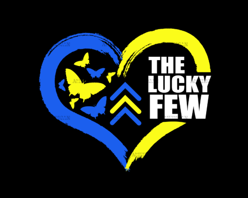 Down Syndrome The Lucky Few DTF Transfer