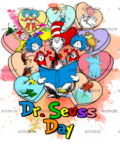 Dr. Seuss Day-1 DTF Transfer