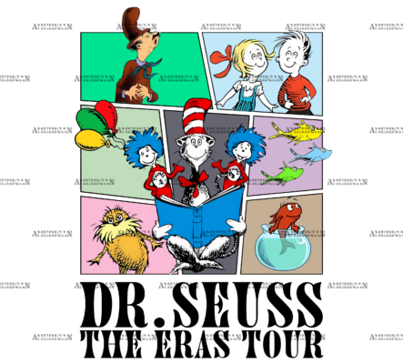 Dr. Seuss The Eras Tour DTF Transfer