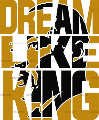 Dream Like King DTF Transfer