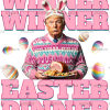 Easter Dinner Trump DTF Transfer
