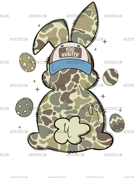 Easter Egg Hunter DTF Transfer
