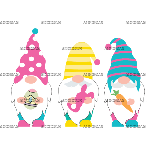 Easter Gnomies DTF Transfer