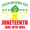 Emancipation Day Juneteenth DTF Transfer