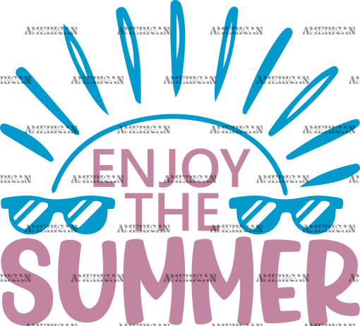 Enjoy The Summer DTF Transfer