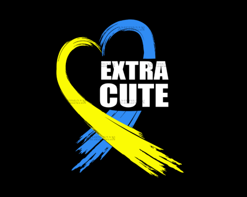 Extra Cute Down Syndrome DTF Transfer