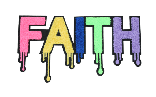 Faith Patch (Large/Chenille) - Image 2
