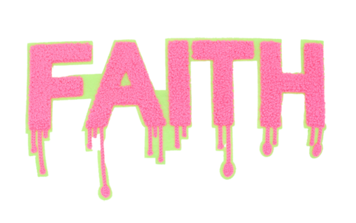 Faith Patch (Large/Chenille) - Image 4