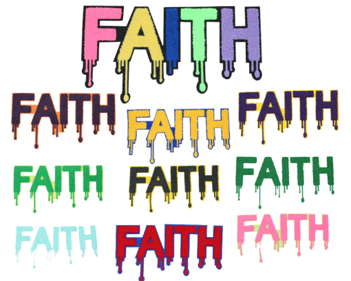Faith Patch (Large/Chenille)