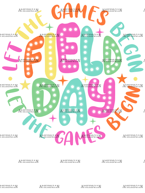 Field Day Let The Games Begin-2 DTF Transfer