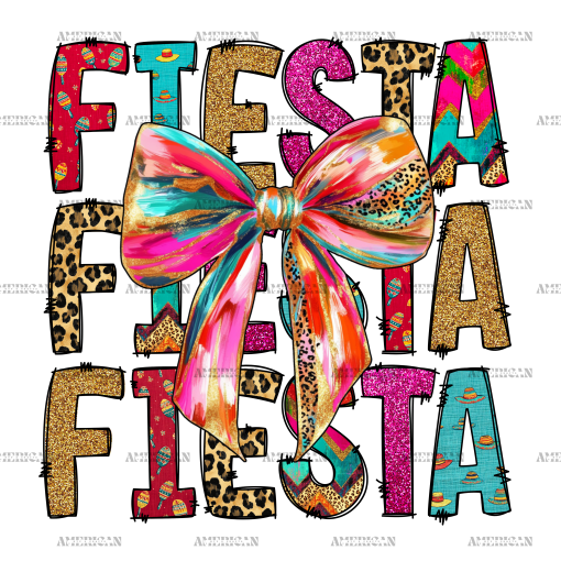 Fiesta Bow DTF Transfer
