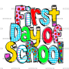 First Day Of School Doodle DTF Transfer