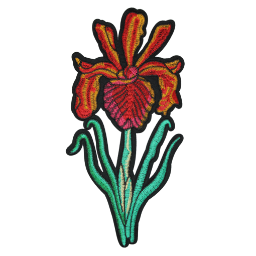 Sprouting Poppy Flower Patch (Large/Embroidery)
