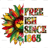 Freeish Since 1865 Sunflower DTF Transfer