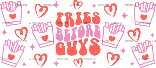 Fries-Before-Guys UV DTF Transfer