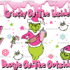 Grinchy Inside Bougie Outside UV DTF Transfer