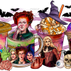 Halloween Drink UV DTF Transfer