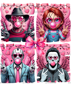 Halloween Valentine-1 DTF Transfer