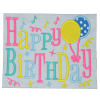 Happy Birthday Patch (Large/Embroidery)