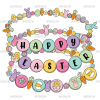 Happy Easter Bracelet DTF Transfer