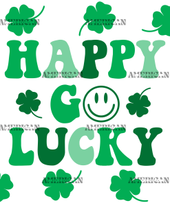 Happy Go Lucky UV DTF Transfer