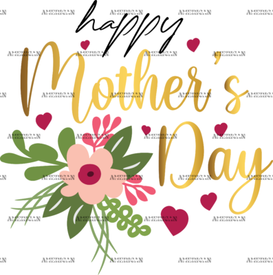 Happy Mothers Day DTF Transfer