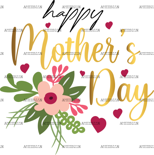 Happy Mothers Day DTF Transfer