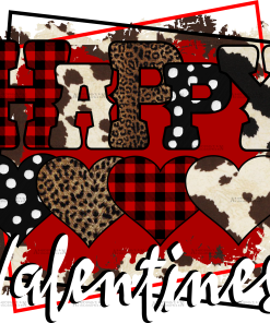 Happy Valentines-3 DTF Transfer