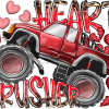 Heart Crusher Truck DTF Transfer