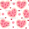 Heart Valentine-1 UV DTF Transfer