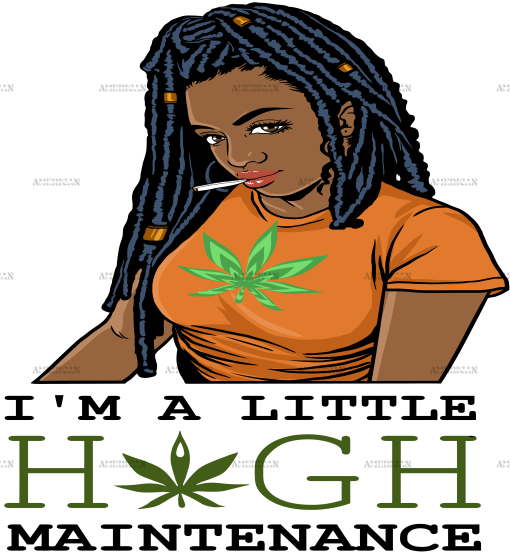 High Maintenance-2 DTF Transfer